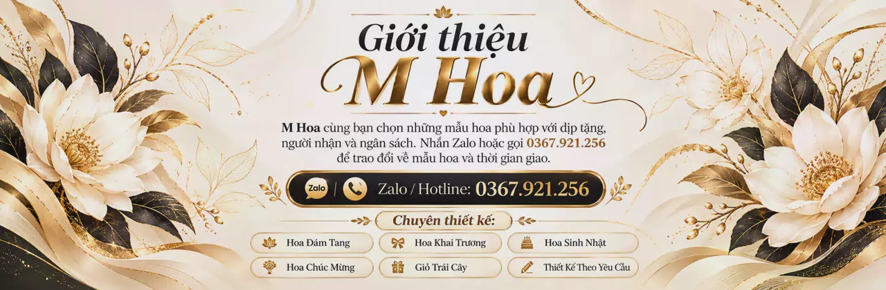Ảnh bìa Shop hoa tươi Phường Đô Vinh Khánh Hoà - Tư vấn mẫu hoa hợp ngân sách